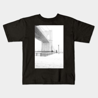 Under the Brooklyn Bridge Kids T-Shirt